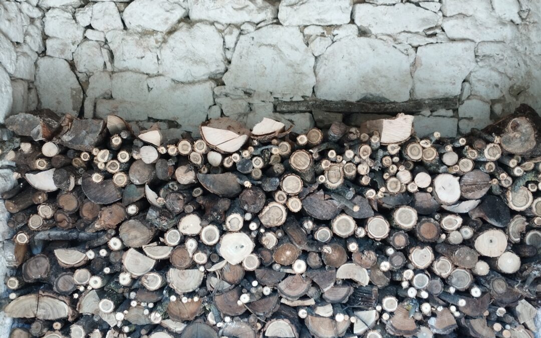 Hout verwarmt, Legna scalda
